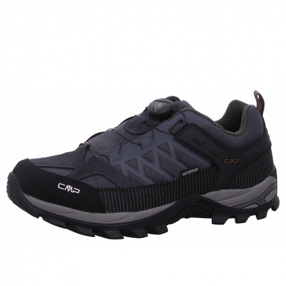 CMP Herren Rigel Low Fitgo Wanderschuh in 680H grau