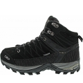CMP Herren Rigel Mid WP Wanderstiefel in nero-grey