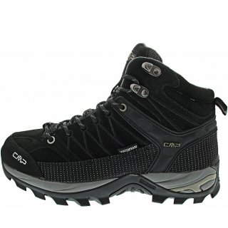 CMP Herren Rigel Mid WP Wanderstiefel in nero-grey