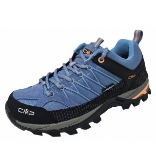 CMP Damen Rigel Low Wanderschuh in hellblau orange
