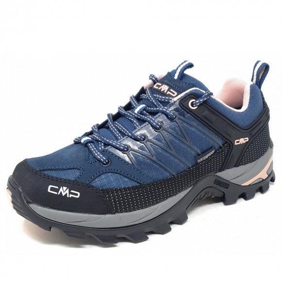 CMP Damen Rigel Low Trekking Walkingschuh in grau/schwarz
