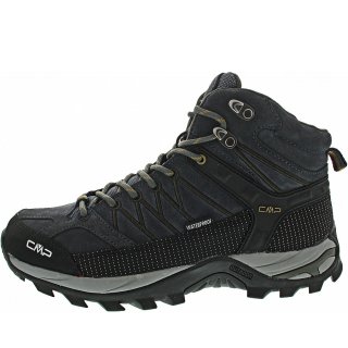 CMP Herren Rigel Mid Trekking Wanderstiefel in antracite-arabica