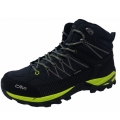 CMP Herren Rigel Mid Wanderstiefel in anthrazit lime green