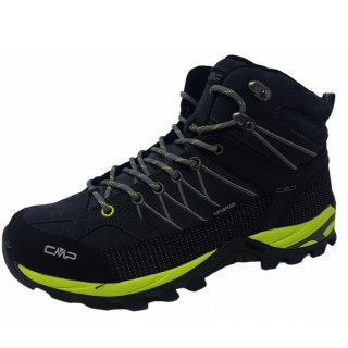 CMP Herren Rigel Mid Wanderstiefel in anthrazit lime green