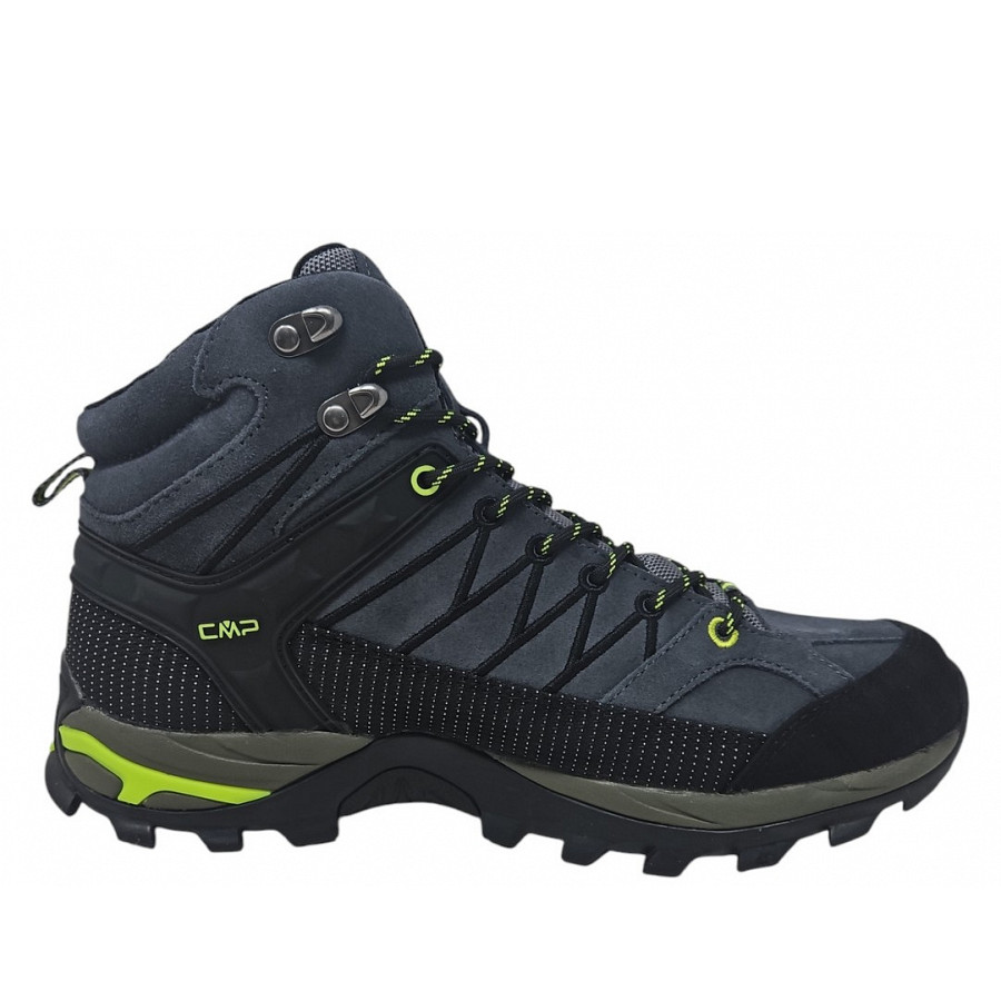 CMP Herren Rigel MID Wanderstiefel in grey gelb