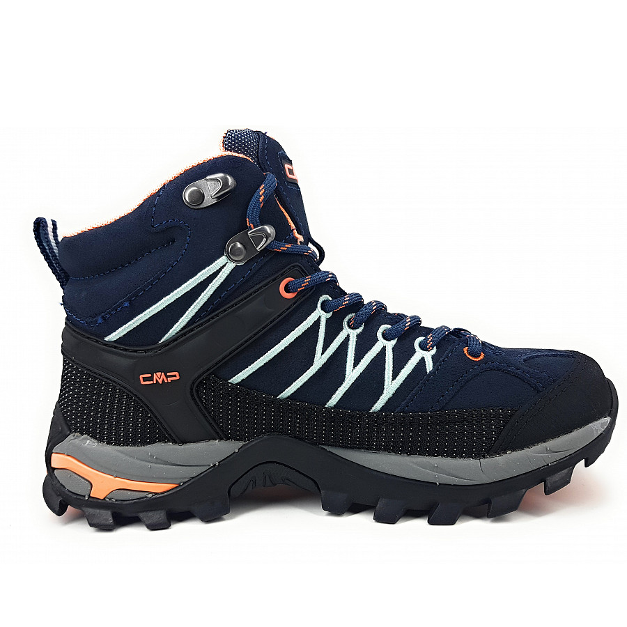 CMP Damen Rigel Mid Wms Wanderstiefel in 92 AD blau/peach