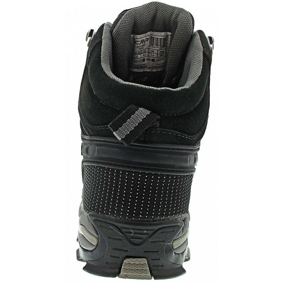 CMP Herren Rigel Mid WP Wanderstiefel in nero-grey
