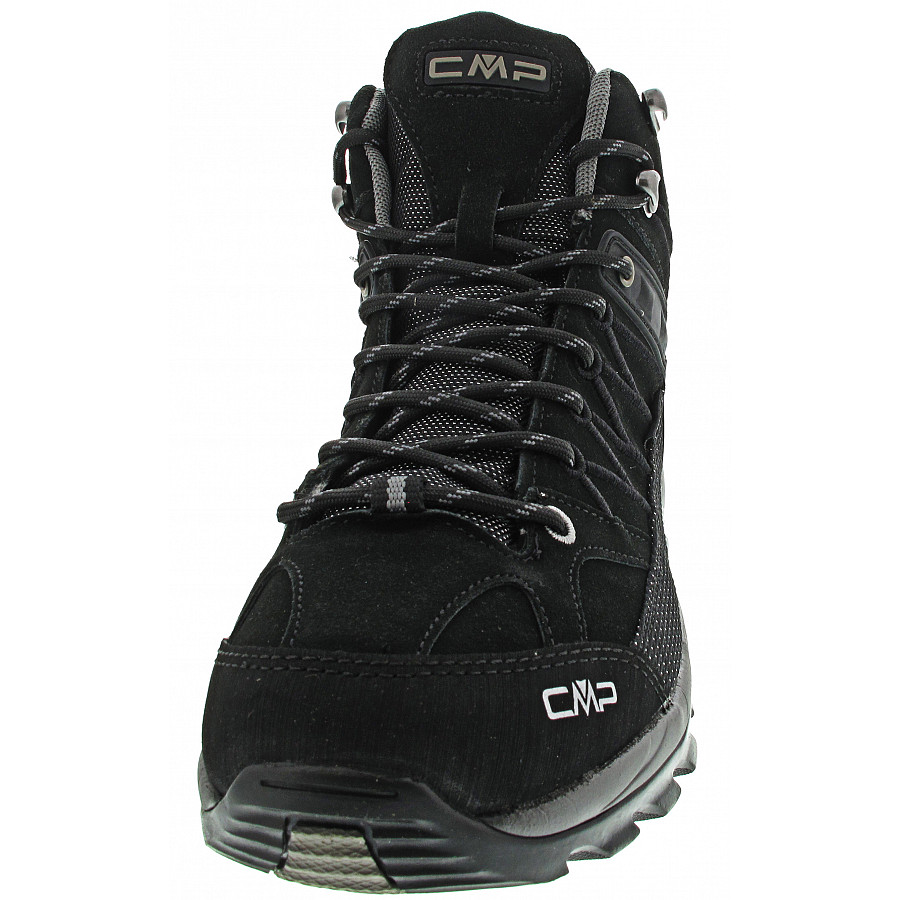 CMP Herren Rigel Mid WP Wanderstiefel in nero-grey