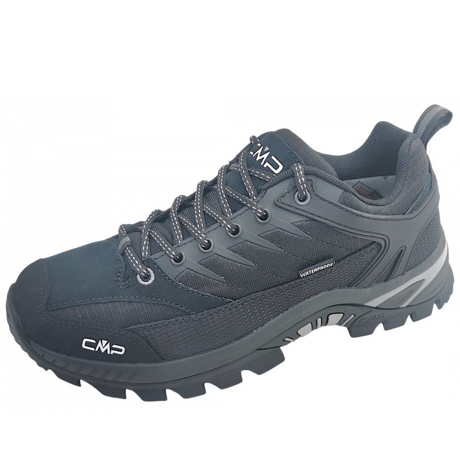 CMP Herren Rigel 2.0 Low WP Wanderschuh in Nero grey 14UV