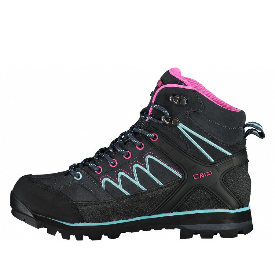 CMP Damen Stiefel in anthracite/aqua