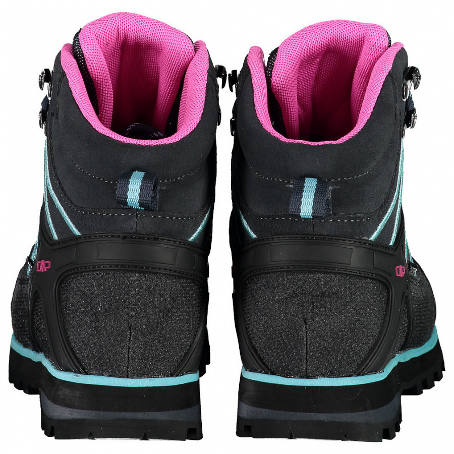 CMP Damen Stiefel in anthracite/aqua