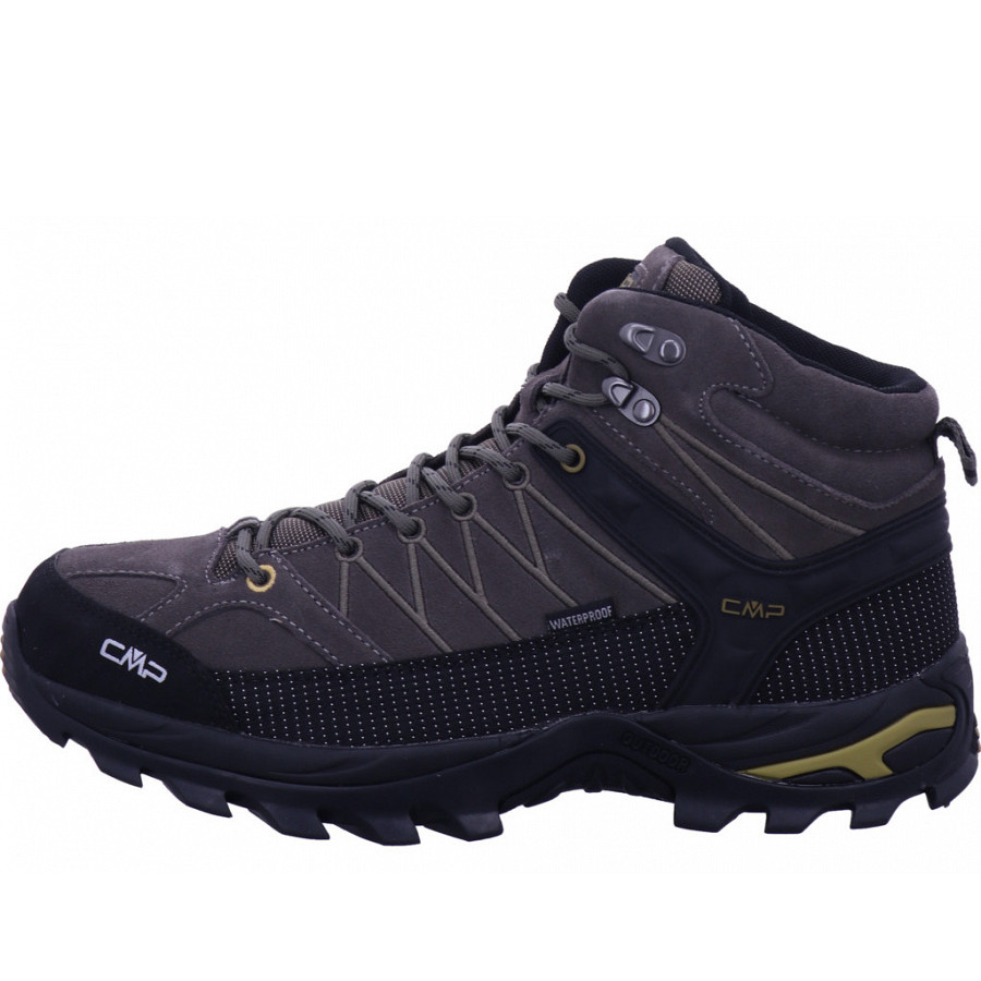 CMP Damen rigel mid trekking Wanderstiefel in grau