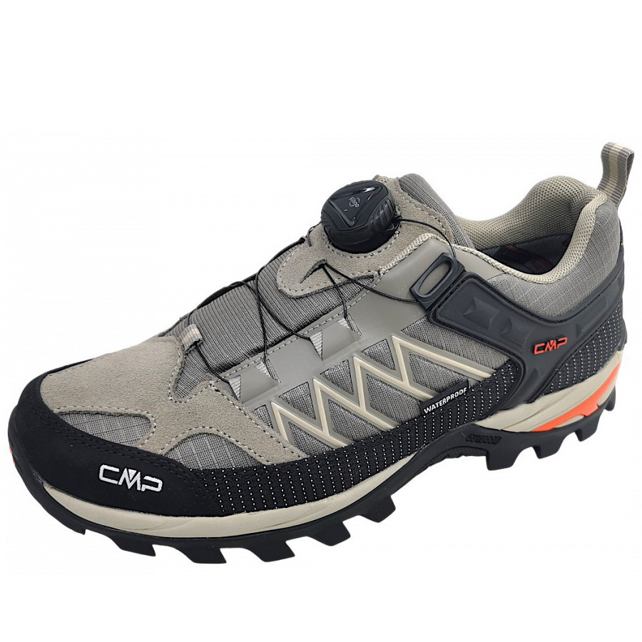 CMP Herren Rigel Low Fitgo Wanderschuh in Deserto/Corda 20PV