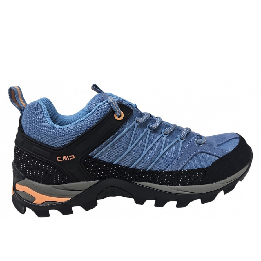 CMP Damen Rigel Low Wanderschuh in hellblau orange
