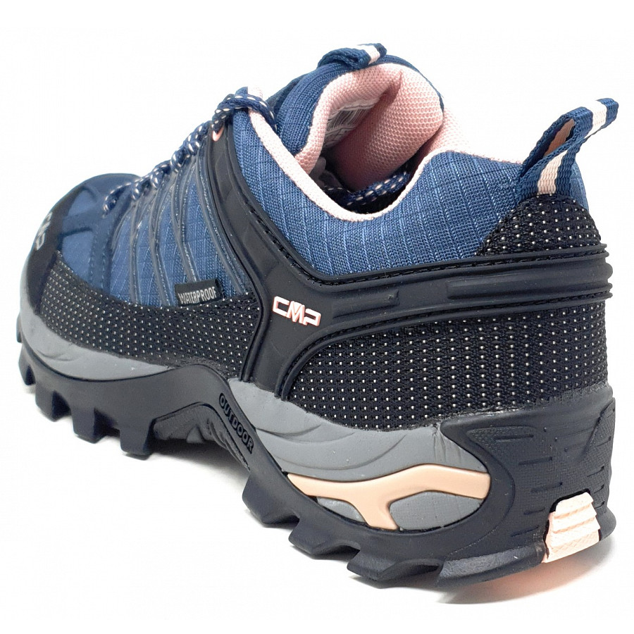CMP Damen Rigel Low Trekking Walkingschuh in grau/schwarz