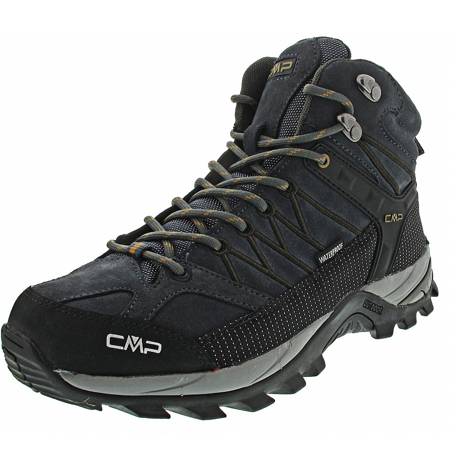 CMP Herren Rigel Mid Trekking Wanderstiefel in antracite-arabica
