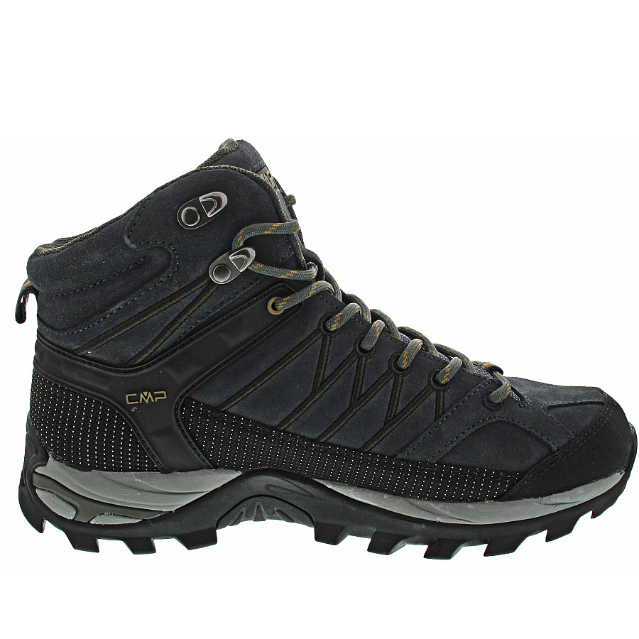 CMP Herren Rigel Mid Trekking Wanderstiefel in antracite-arabica